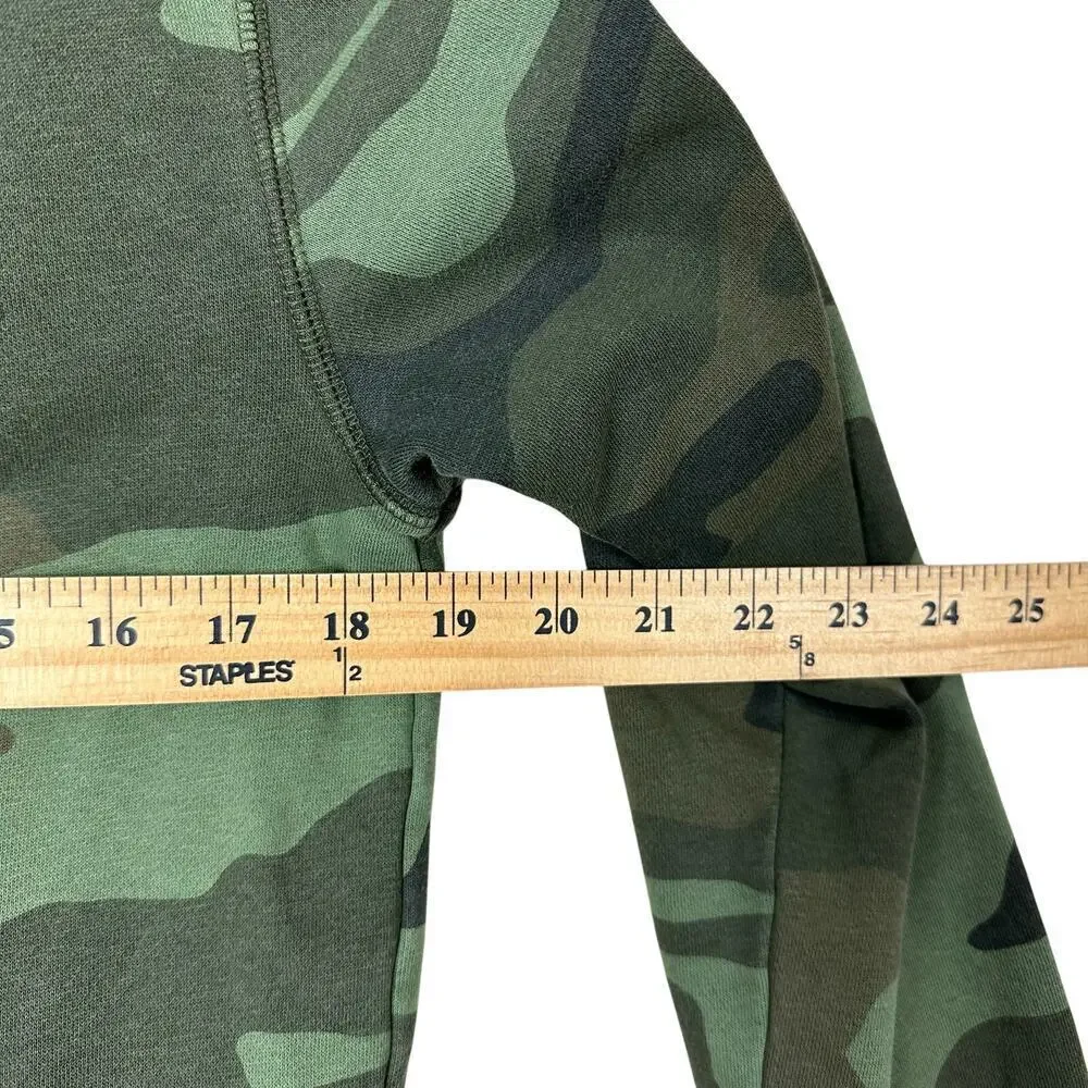 GAP Kids XXL Camo Hoodie Military Green Pullover Sweatshirt